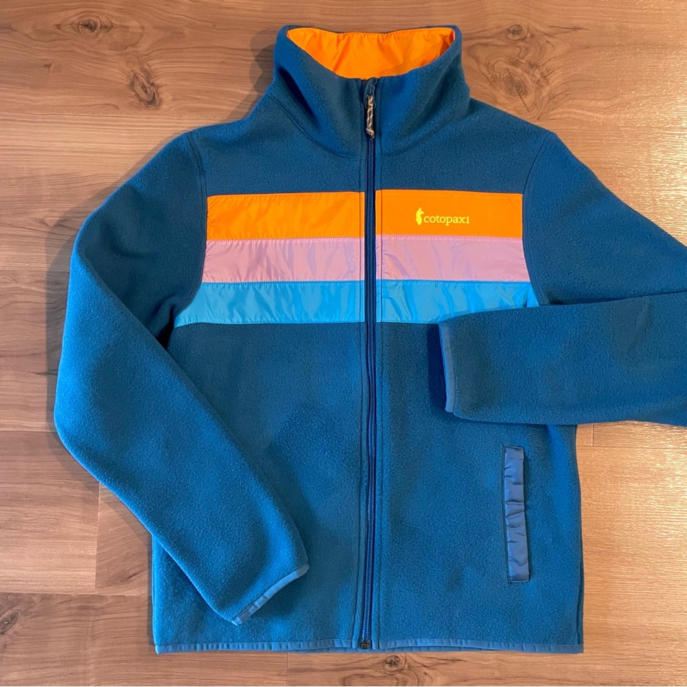 Cotopaxi Fleece Teca Jacket Full Zip Zip-Up Coat, Sweater, Sweatshirt